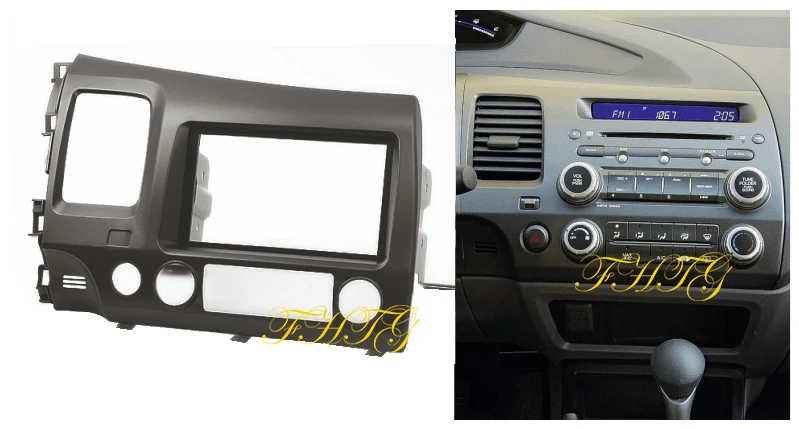 Автомобильный радиоприемник Подходит для Honda Civic 2008 2011 (LHD с отверстием SRS)