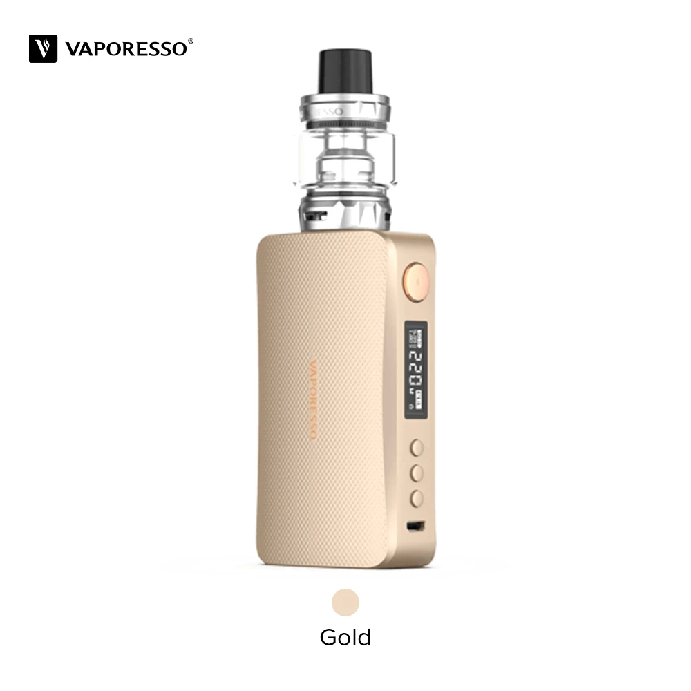 Золотой Vaporesso GEN с SKRR-S баком Vape с 8 мл электронная сигарета бак QF Полоса катушка QF сетка катушка VS Vaporesso люкс-с - Цвет: Золотой