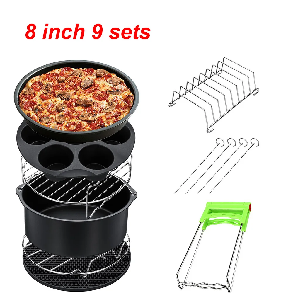 Высококачественная воздушная фритюрница аксессуары 8 дюймов для Gowise Phillips Cozyna и