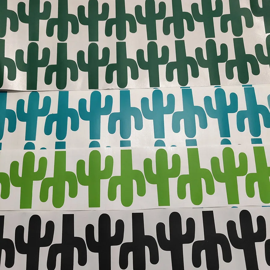 24 шт. наклейки на стену в виде маленького кактуса | Дом и сад