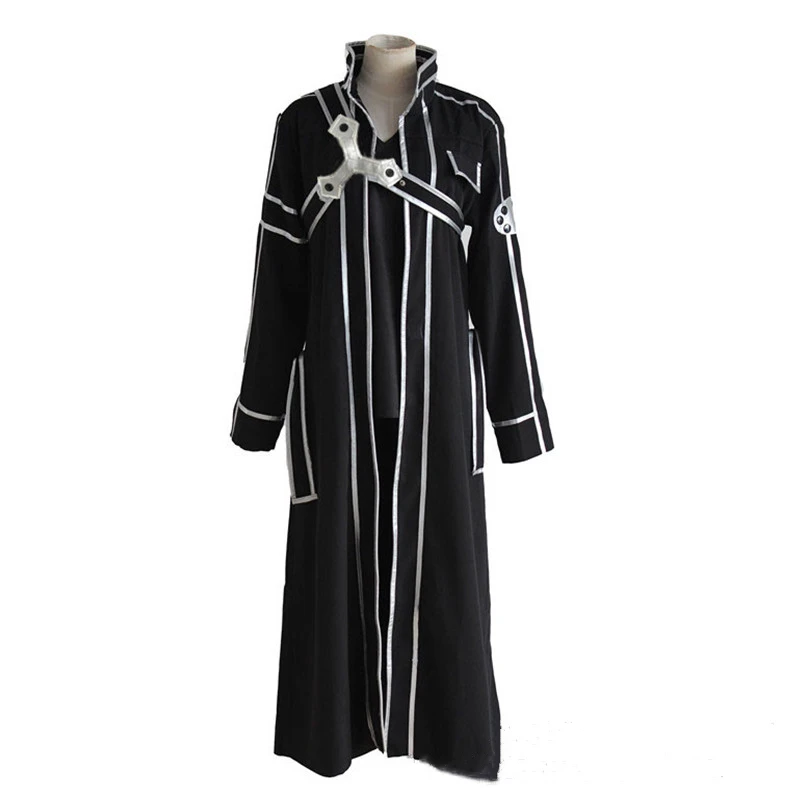 Костюм для косплея аниме киригая из Kazuto искусство меча онлайн парики и сапоги