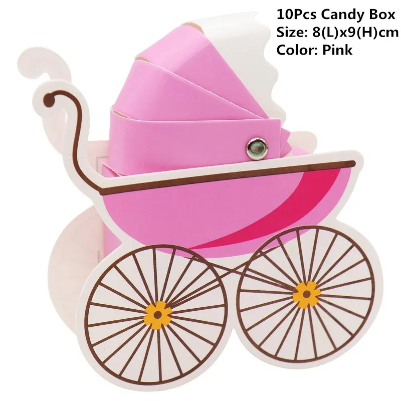 10 шт./лот коробки для конфет Baby Shower вечерние мультяшный мешок для подарков детские праздничные сувениры шоколадные конфеты мешок день рождения свадебное украшение - Цвет: 7