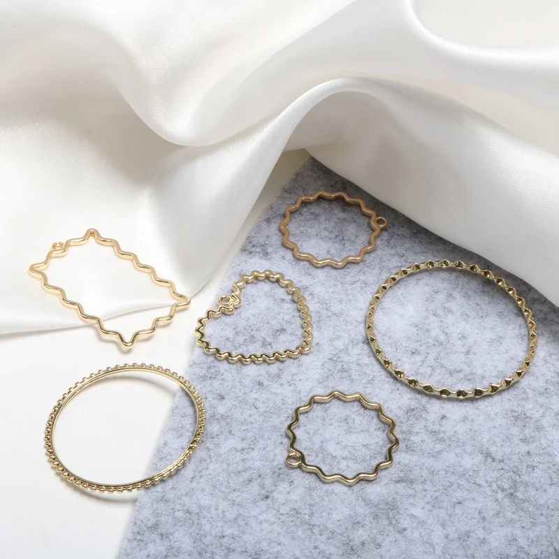 

Дикая волна, простой геометрический круг, любовь, прямоугольный цветок, кулон, сделай сам, ювелирные изделия ручной работы, серьги, аксессуа...