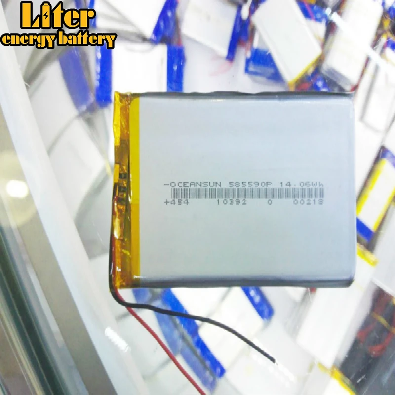 Литровая энергетическая батарея бесплатная доставка литий полимерная 3 7 в 605590