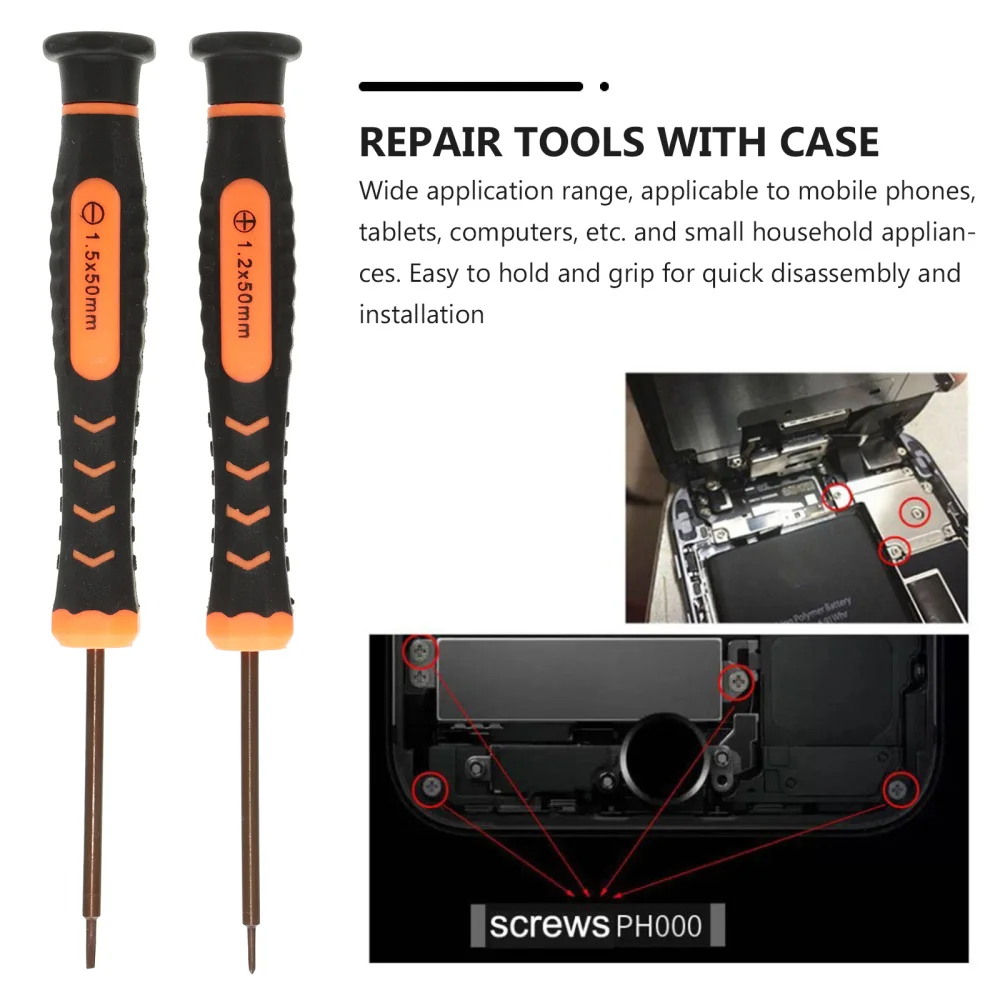 

4pcs Multi-purpose Screwdriver Household Hand Repair Tool Precision Screwdriver