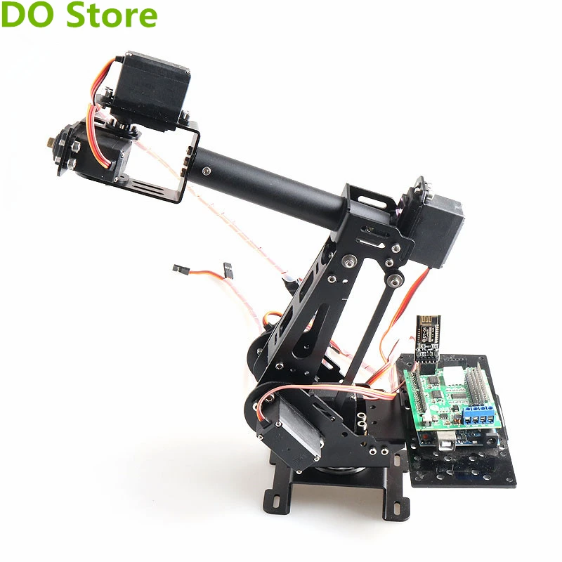 DO Store 6DOF большой металлический RC рука робота Wifi/Bluetooth/ручка беспроводной пульт