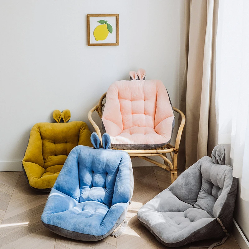 Comfort Semi-Enclosed Seat Cushion for Armchair Office Chair Dinning Desk Sofa Seats Backrest Home Bedroom Floor Pad Decor | Дом и сад