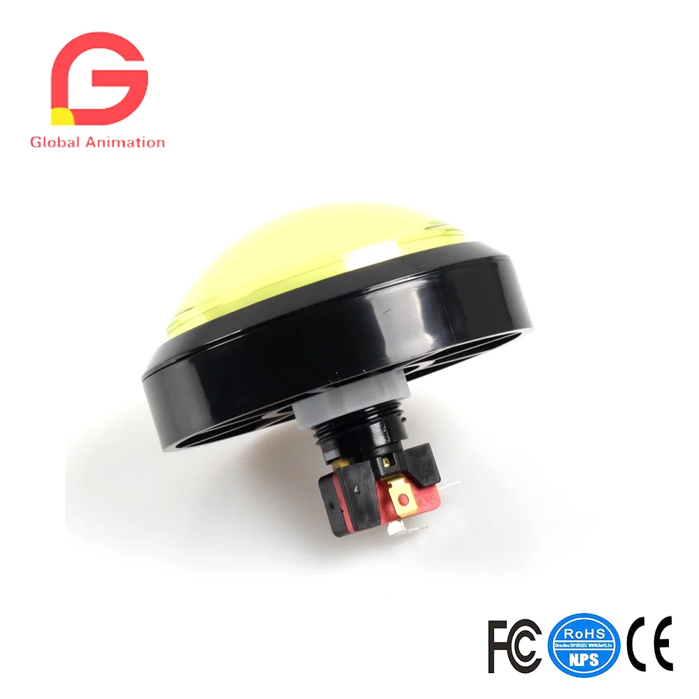 2 шт. кнопки для аркадных игр 12 В 100 мм | Спорт и развлечения