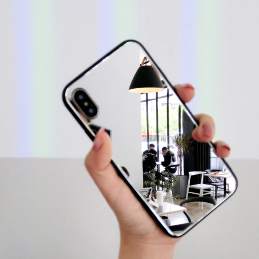 Роскошный мягкий модный зеркальный чехол из ТПУ для телефона Samsung A70 A50 A40 A30 A20 Galaxy