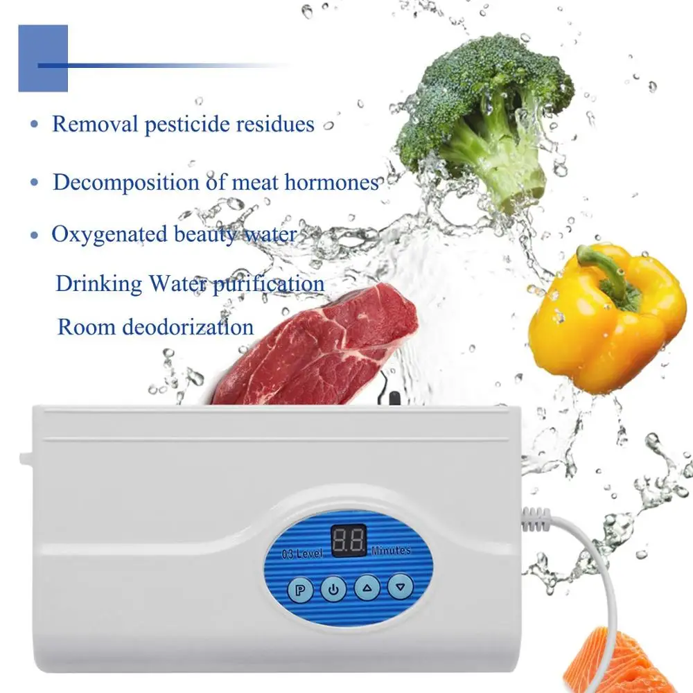 300ST бытовой O3 фрукты и овощи дезинтоксикационная Машина воздушный фильтр для