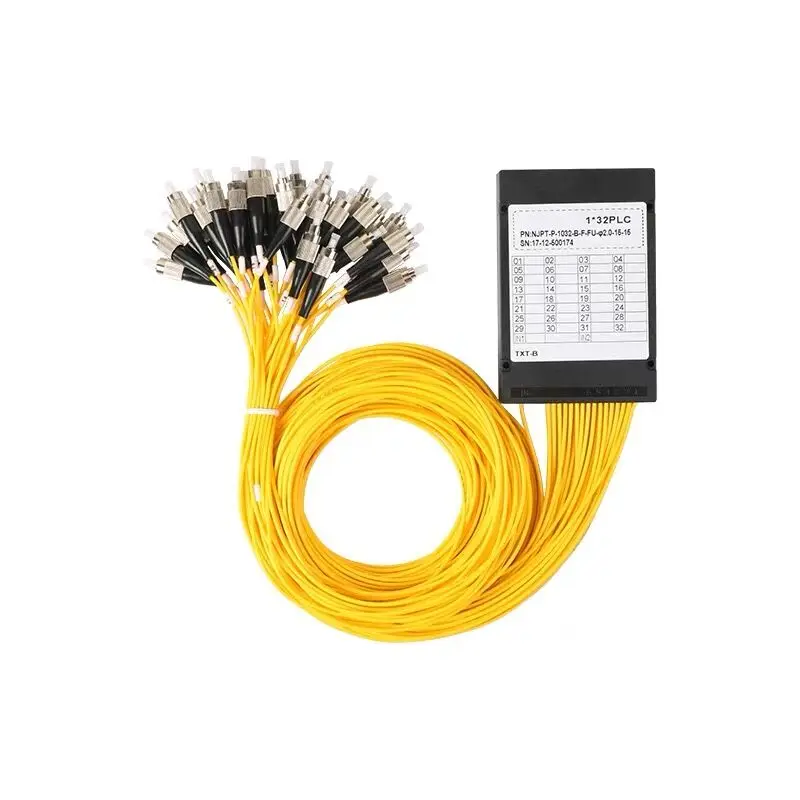 Бесплатная доставка ABS 1x32 ПЛК-Сплиттер FC/UPC 1 м коробка из волоконной оптики FTTH