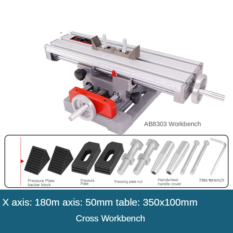 

WoodWorking Compound Working Table Cross Slide Mini Multifunction Drill Vise Precision Fixture Milling Drilling Bench