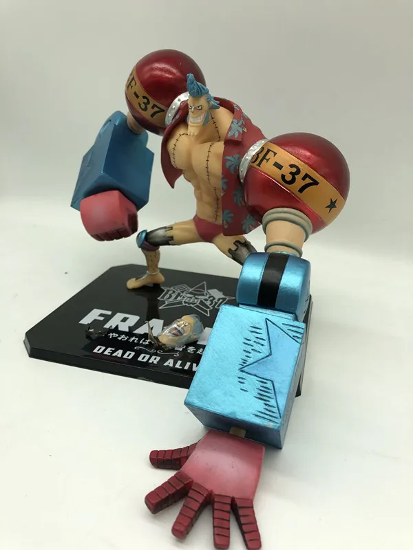 Одна штука ноль две головки. Экшн фигурка Franky раскрашенная нового мира Ver. фигурки