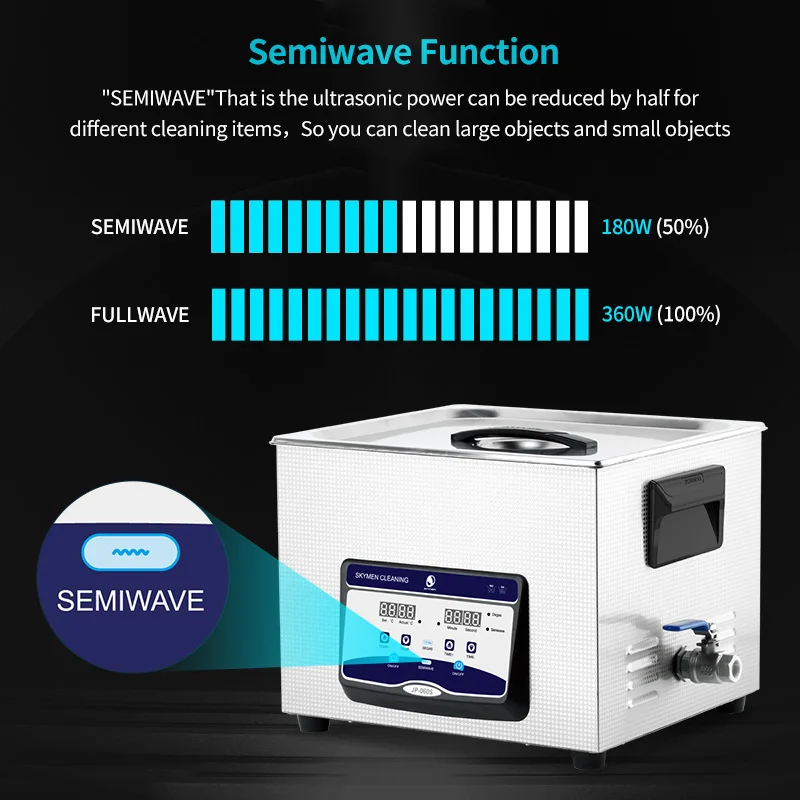 Skymen Ультра звуковой очиститель с модернизированным DEAGS SIMEWAVE ультразвуковая машина для ванны 3.2L 4.5L 6.5L 15L 22L 30L