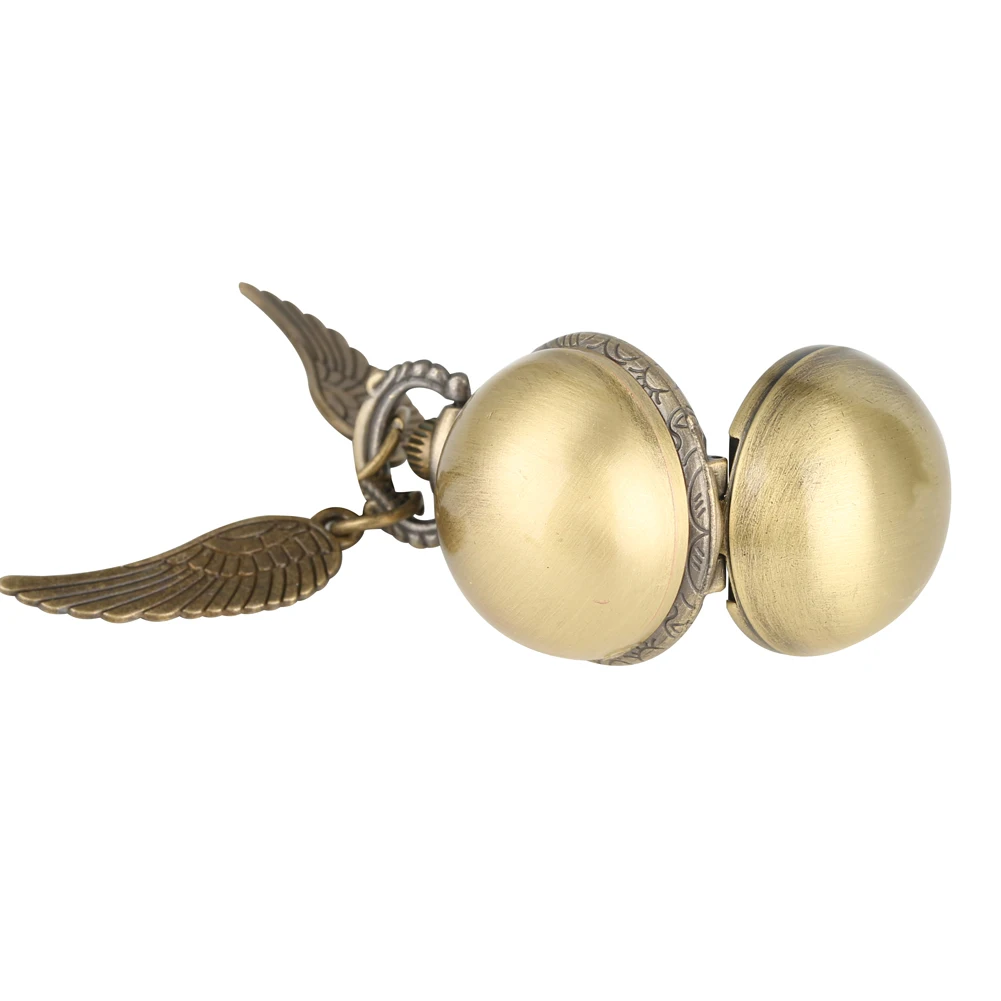 Кварцевые карманные часы для женщин и мужчин с подвеской в форме шара колье