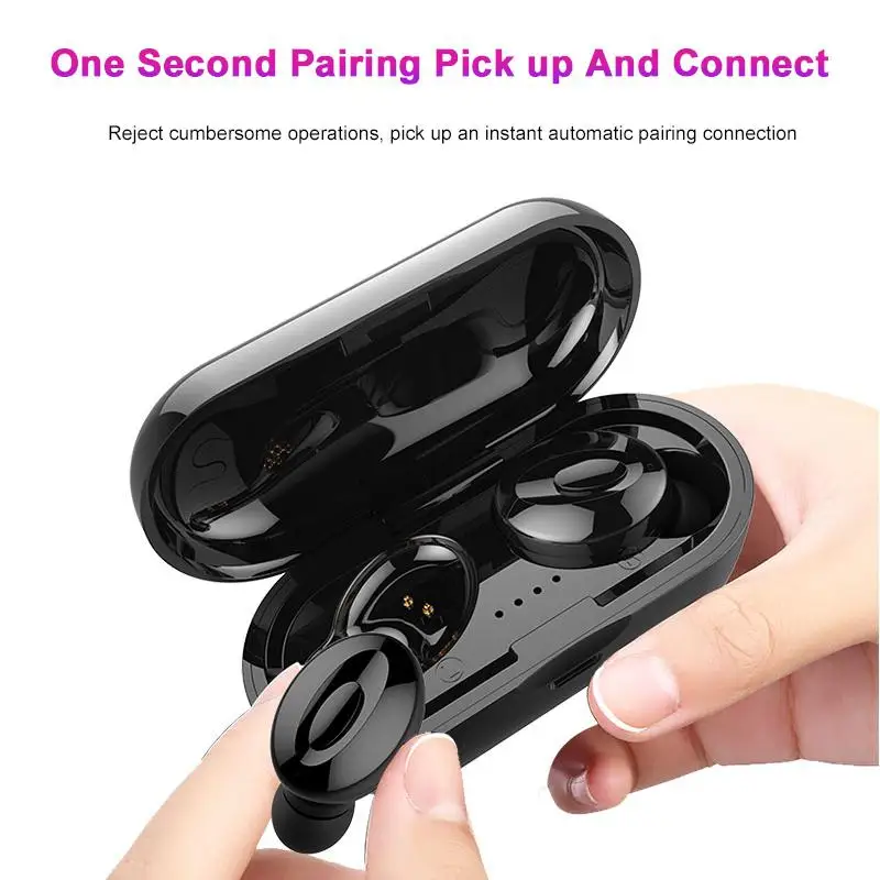 TWS Bluetooth 5.0 Wireless Headphone Gaming Headset Ear Air Earphones Active Noise Cancellation Earbuds for Iphone | Электроника