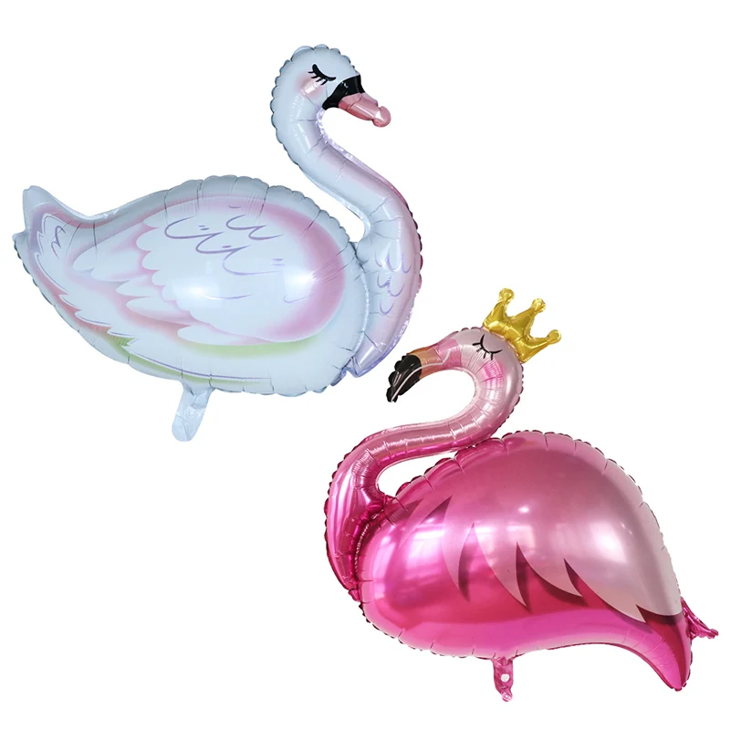 

Шары гелиевые в виде белого лебедя, 10/30/50 шт.