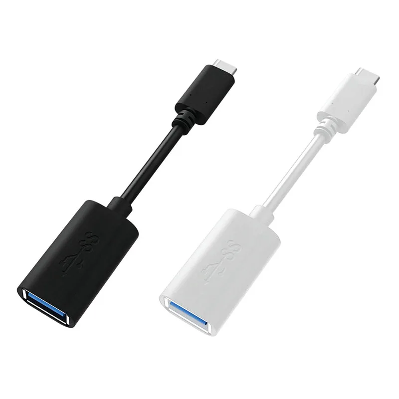 Новый Тип C OTG кабель адаптер Type-C папа к USB Женский конвертер Быстрая зарядка для