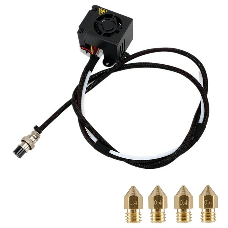 

CR-10 Hotend Assembly MK8 Extruder Replacement, 3D Printers Parts/Accessories for Creality 3D Printer CR-10