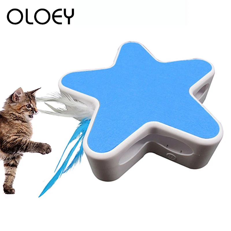 Умная электрическая игрушка для кошек дразнящая кошку палочка сумасшедшая игра