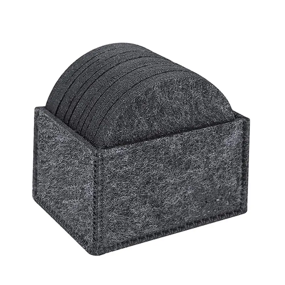 Домашняя кухонная круглая чаша из войлока термоизолированная подставка набор