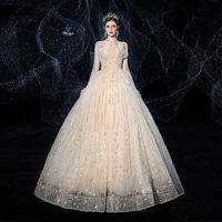 new wedding dress simple sequins strapless pleat a line fashion floor length sleeveless plus size wedding gowns for women g188