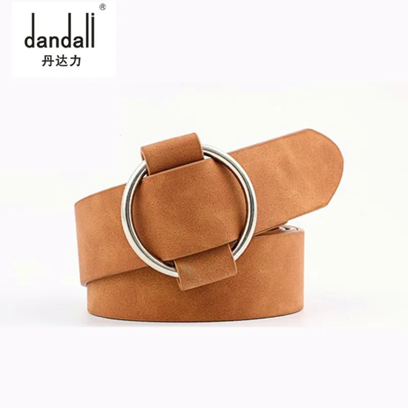 Круглые пряжки без шпильки для женских кожаных ремней | Аксессуары одежды