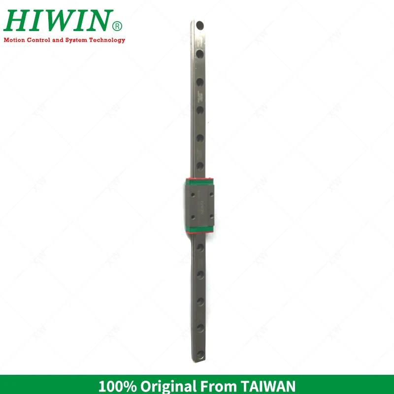 Бесплатная доставка 2 шт. Линейный направляющий рельс из нержавеющей стали HIWIN MGN9 длиной 250 мм с кареткой MGN9H Slider Long для 3D-принтера.