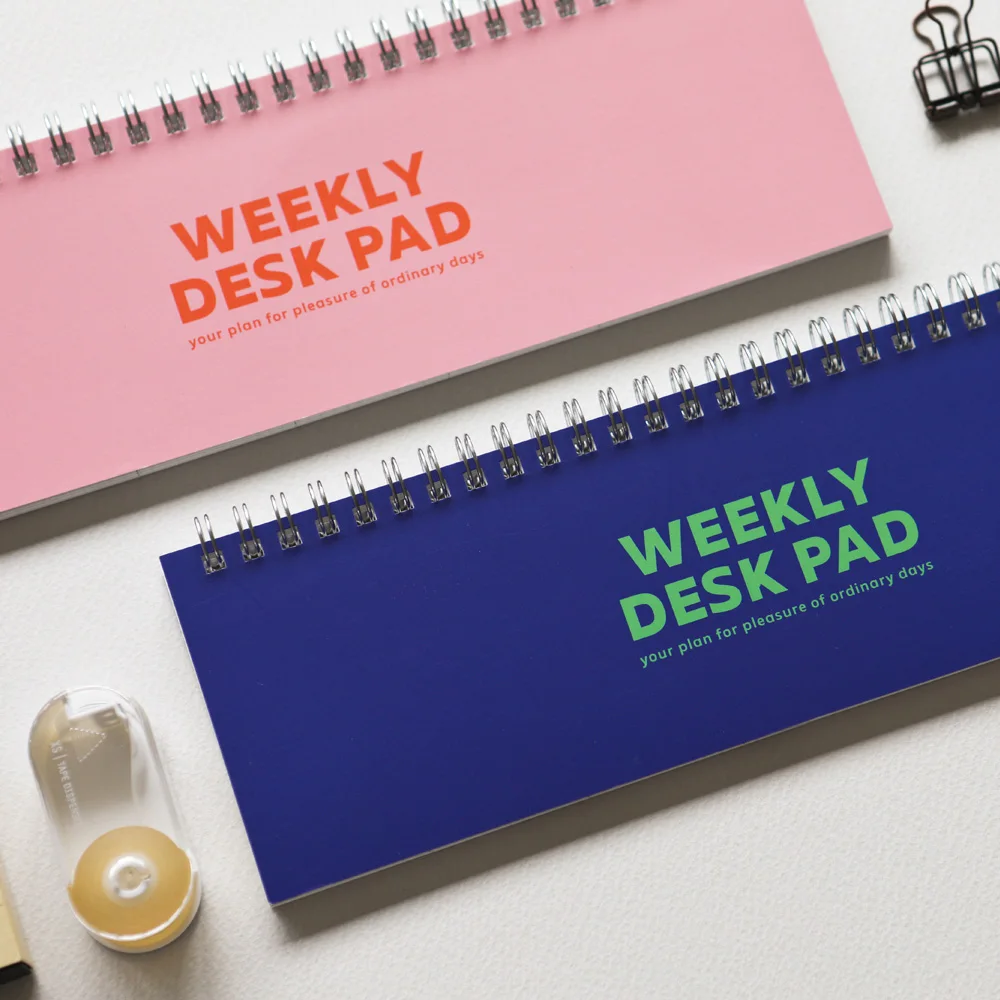 

Creative Korean Fashion Weekly Desk Pad 35 Sheets DIY Week Plan Daily Plan 2022 Undated Agenda Gift 35 Sheets