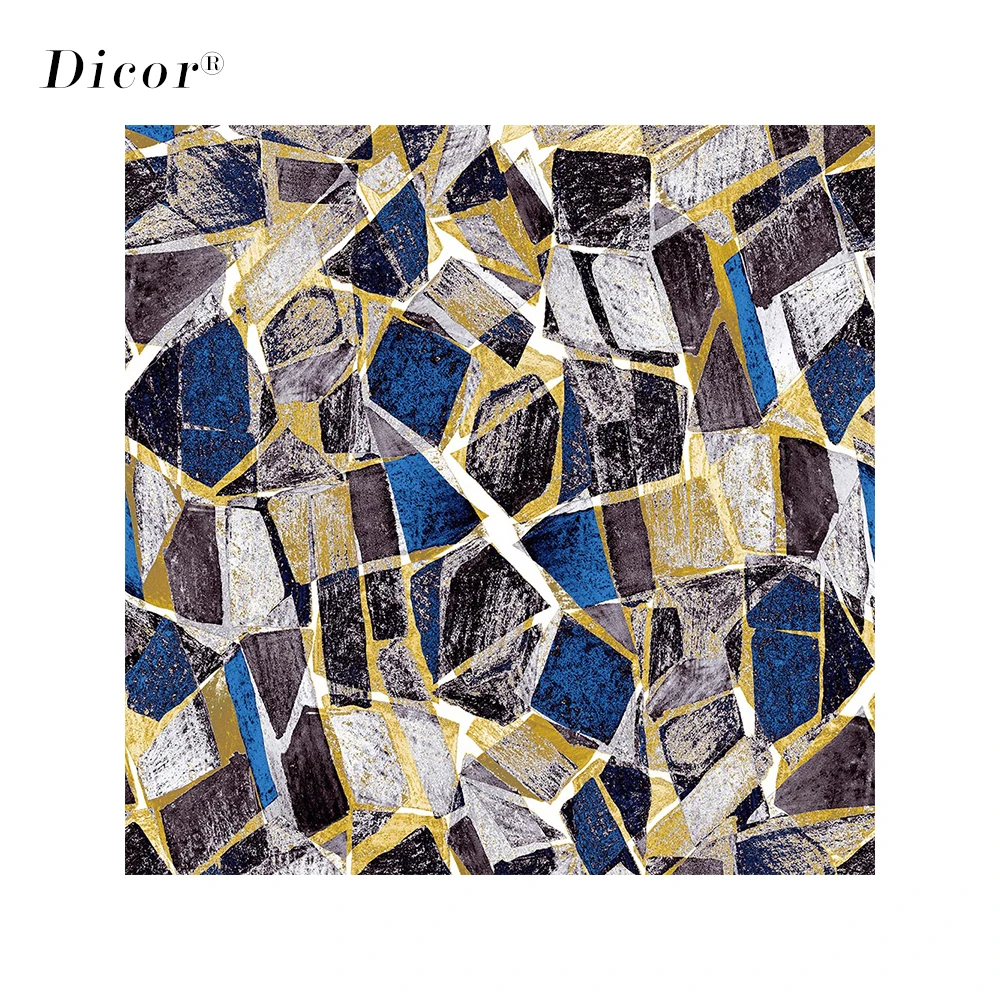 DICOR 45*200cm Irregular Square Stone Stained Window Film for Home Decor Modern Fashion 2020 New BLT2325KJ | Дом и сад