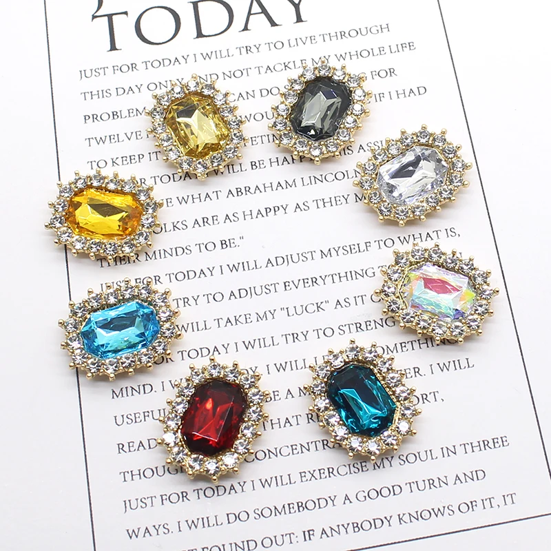 

10pcs/lot 22*18MM Diy Sewing Accessories Snap Buttons for Craft Scrapbooking Accessories Decorative Metal Buttons for Clothing