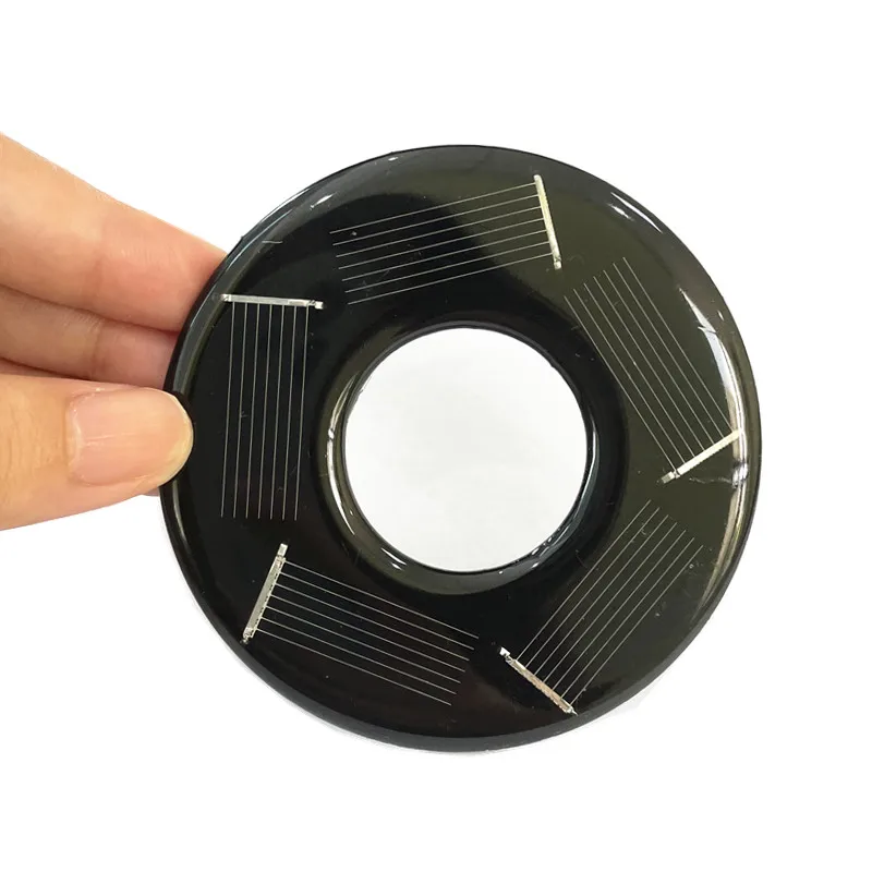 

Solar Power 2.5V 80MM DIY Mini Mono Solar Cell Module Circle Round Solar Panel Epoxy Board