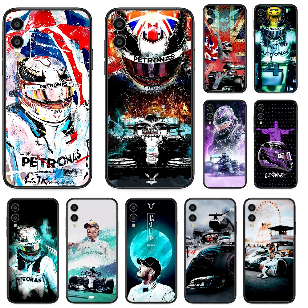 

Hamilton F1 Racing 44 Phone case For Huawei Honor 6A 7A 7C 8 8A 8X 9 9X 10 10i 20 Lite Pro Play black cover 3D cell cover trend