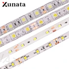 5050 RGB Светодиодная лента 2835 RGB светодиодная Светильник та постоянного тока 12 В 60 светодиодовм Водонепроницаемая светодиодная Светильник ПА для внутренней отделки 5 м