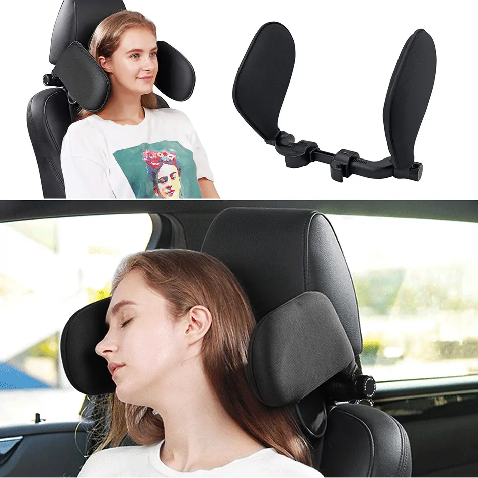 

GT OYC-2 Sponge Travel Rest Neck Pillow Car Seat Headrest Car Interior Auto Seat Head Cushion Travel Pillow for Kids Adults