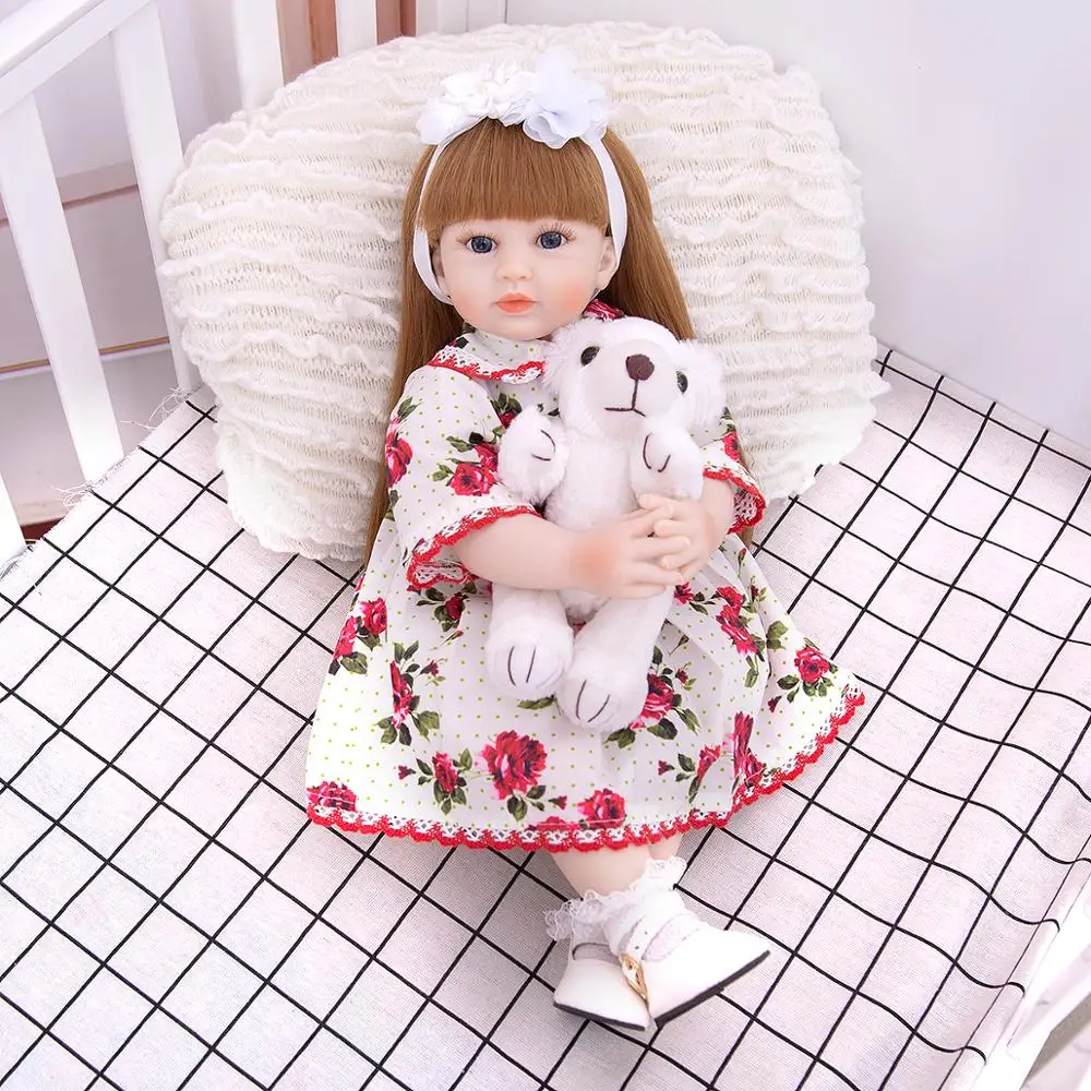 Кукла реборн тканевая 49 см фэнтезийная принцесса кукла-девочка игрушки подарок