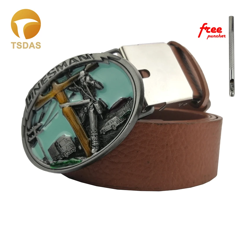 Новые линии мужской ремень пряжки в цветах Овальный костюм для 4 см Ширина Прямая