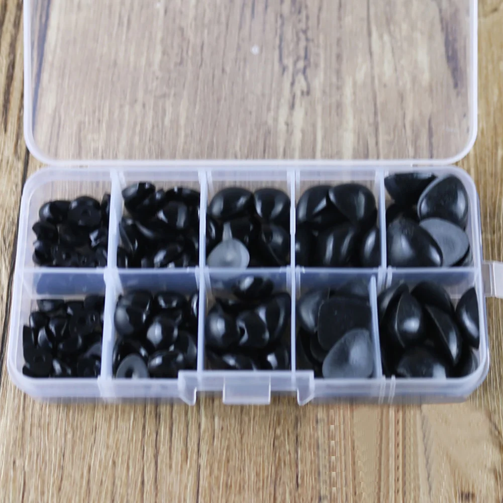 150 шт безопасный пластиковый треугольник прочные детские плоские кнопки ремесла