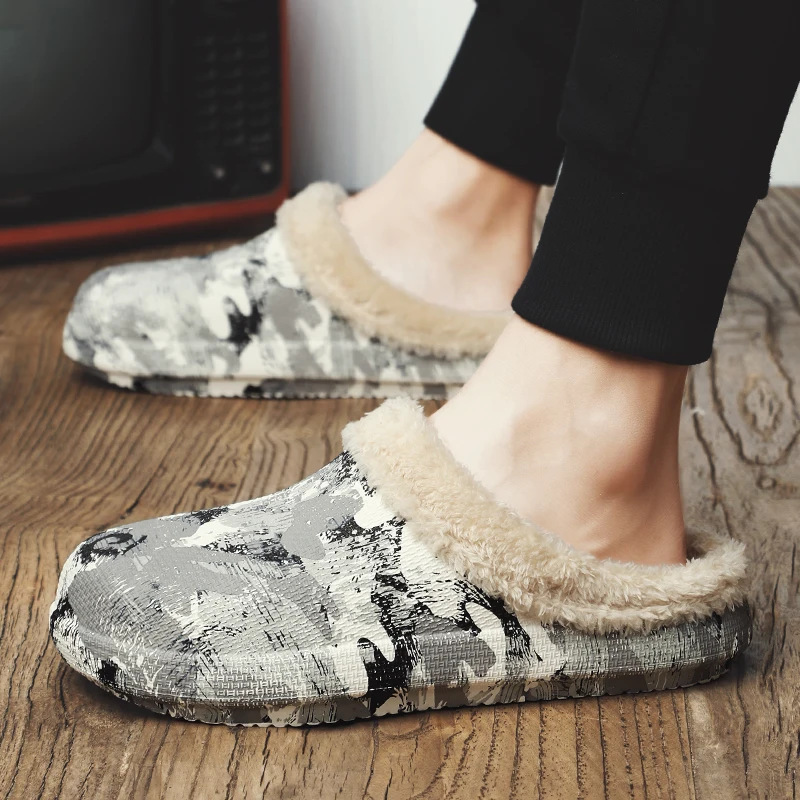 

New 2021 Non-slip Slippers Men Casual Indoor Home Trend Flat Comfortable Wear-resistant Outdoor Men's Famous Brand Simplicity