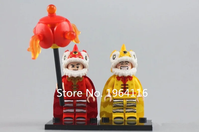 Новые 12032 идеи серии льва танцевальная модель строительные блоки Набор