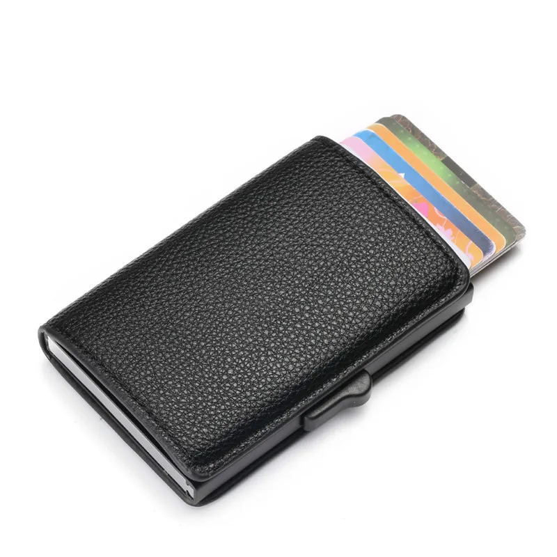 BISI GORO 2020 Новый Повседневный держатель для Карт RFID блокирующий бумажник карт в