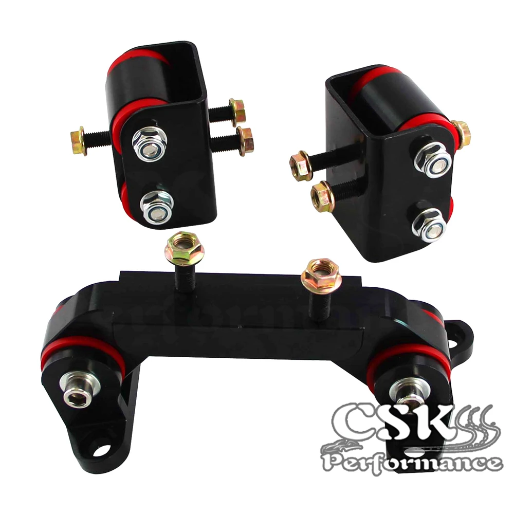 Engine Transmission Motor Mount Kit Fits For Subaru 04-12 WRX/STI 04-13 Forester |