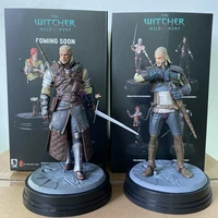 witcher ed 3 wild hunt geralt action figure 907 wolf pvc model toys gift doll