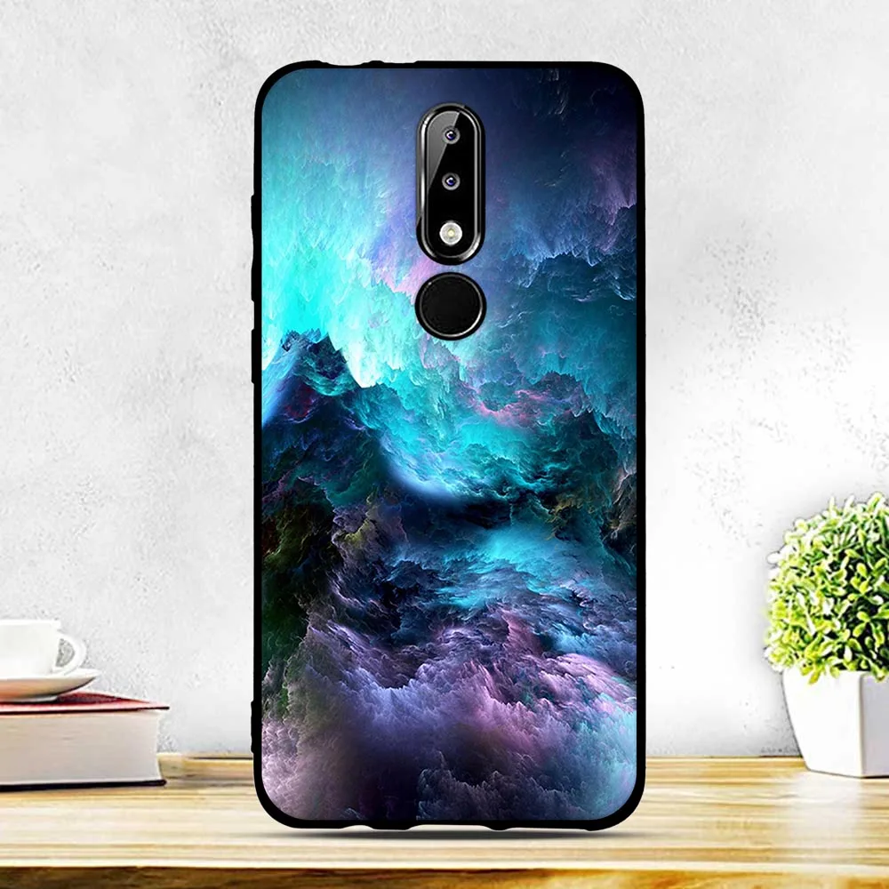 Чехол для Coque Nokia 5 1 Plus чехол 86 "TPU Мягкий силиконовый X5 Fundas чехлы