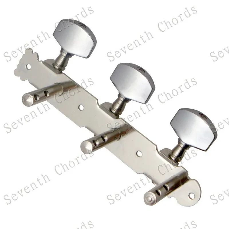 Набор из 2 шт. хромированных колышек для настройки клавиш машинных головок тюнеры