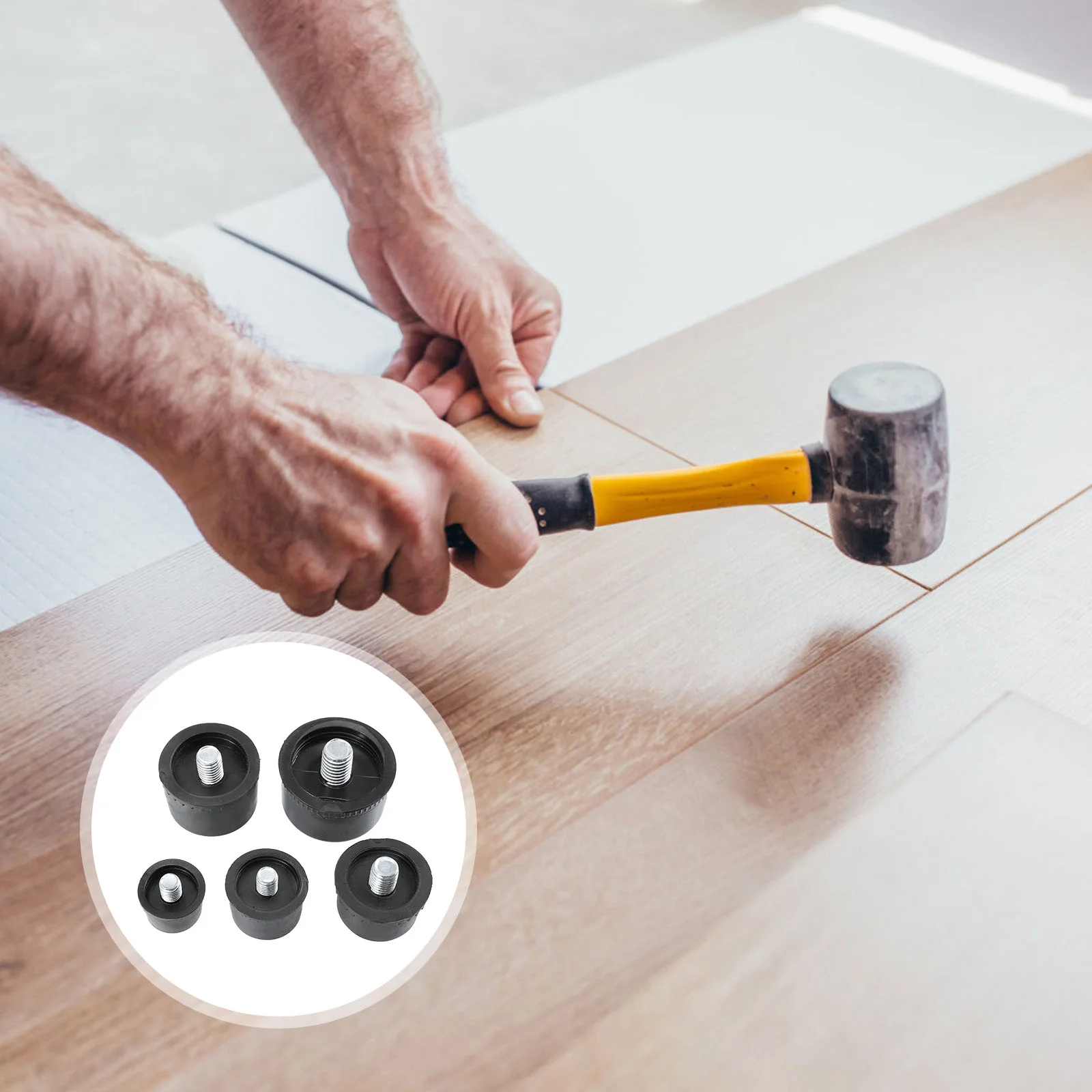 

Запасные части для молотка, 10 шт., резиновая головка молотка, аксессуары для молотка