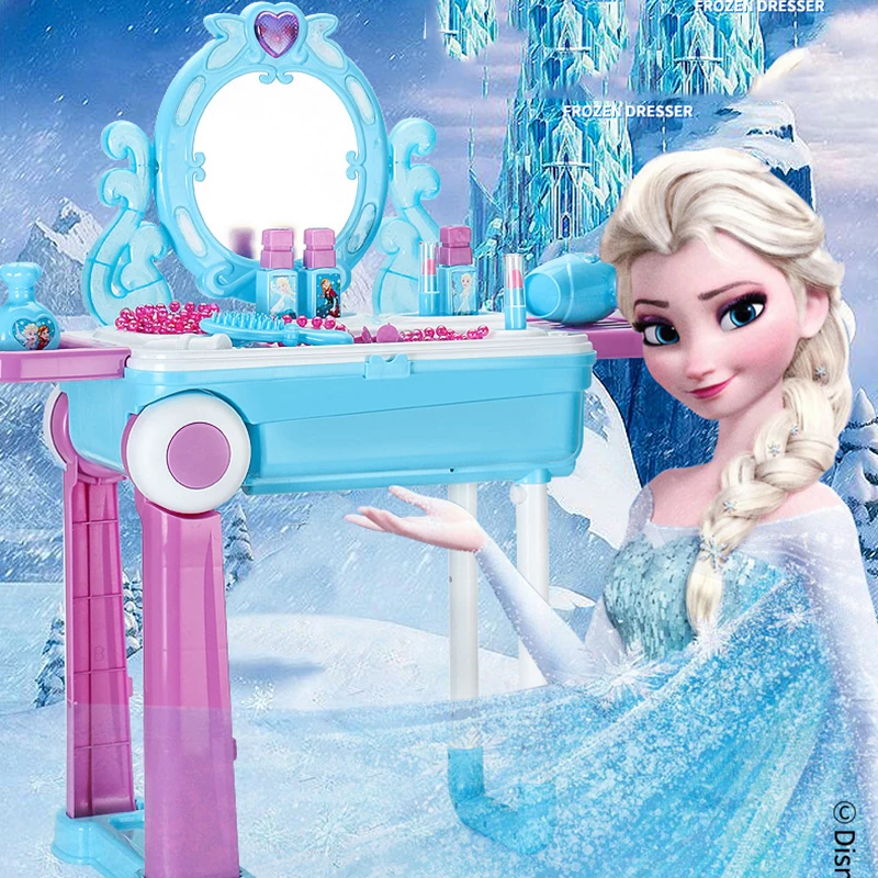 Игрушки для маленьких девочек Холодное сердце disney принцесса косметический стол
