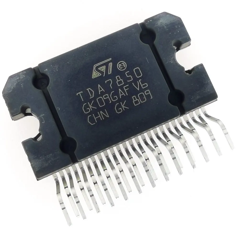 10 шт./лот TDA7850 7850 ZIP25 4x50 Вт MOSFET квад-мост усилитель мощности плюс HSD