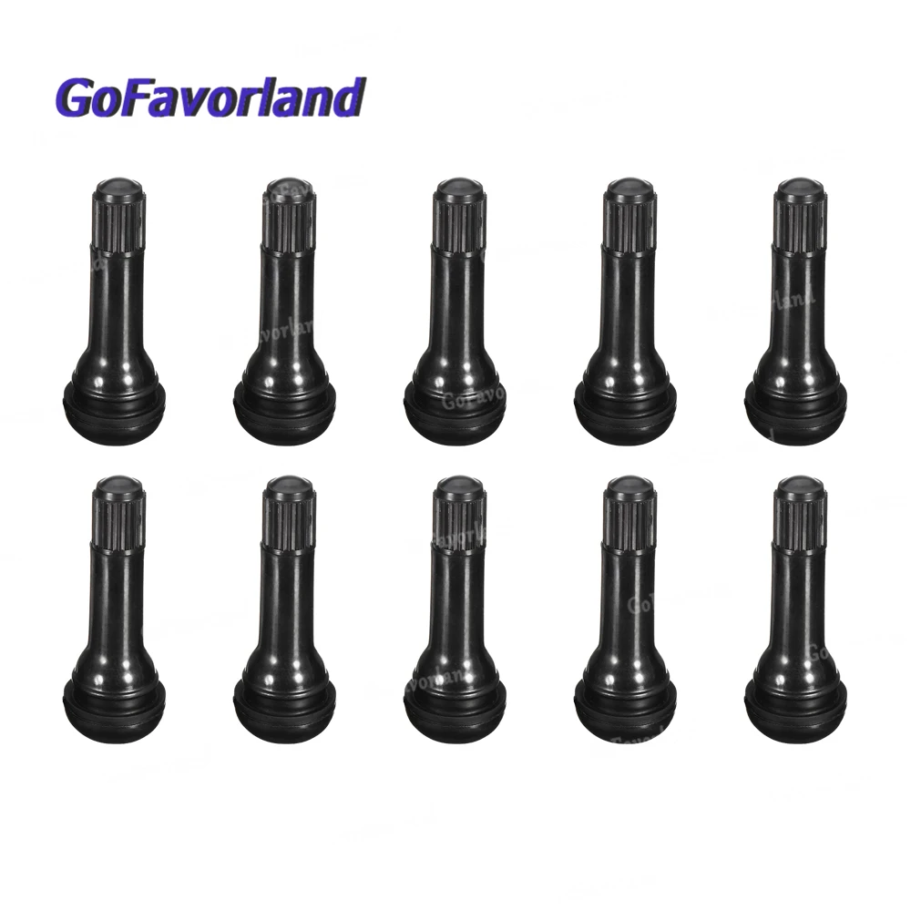 10 шт. Сменные внешние аксессуары резиновые стержни клапана шины короткий