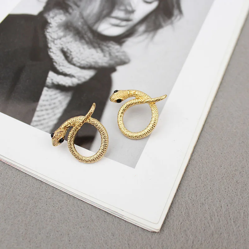 Новая мода 3 шт./компл. ожерелье серьги форма змеи ювелирные наборы для женщин в